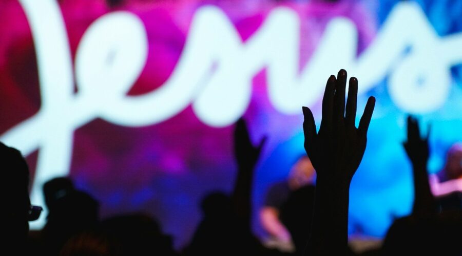 silhouette of person hand